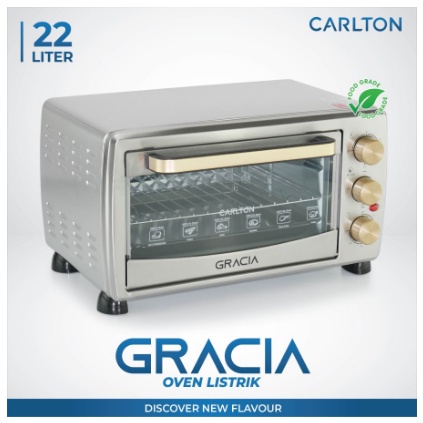 Oven Listrik Carlton Gracia 22 Liter