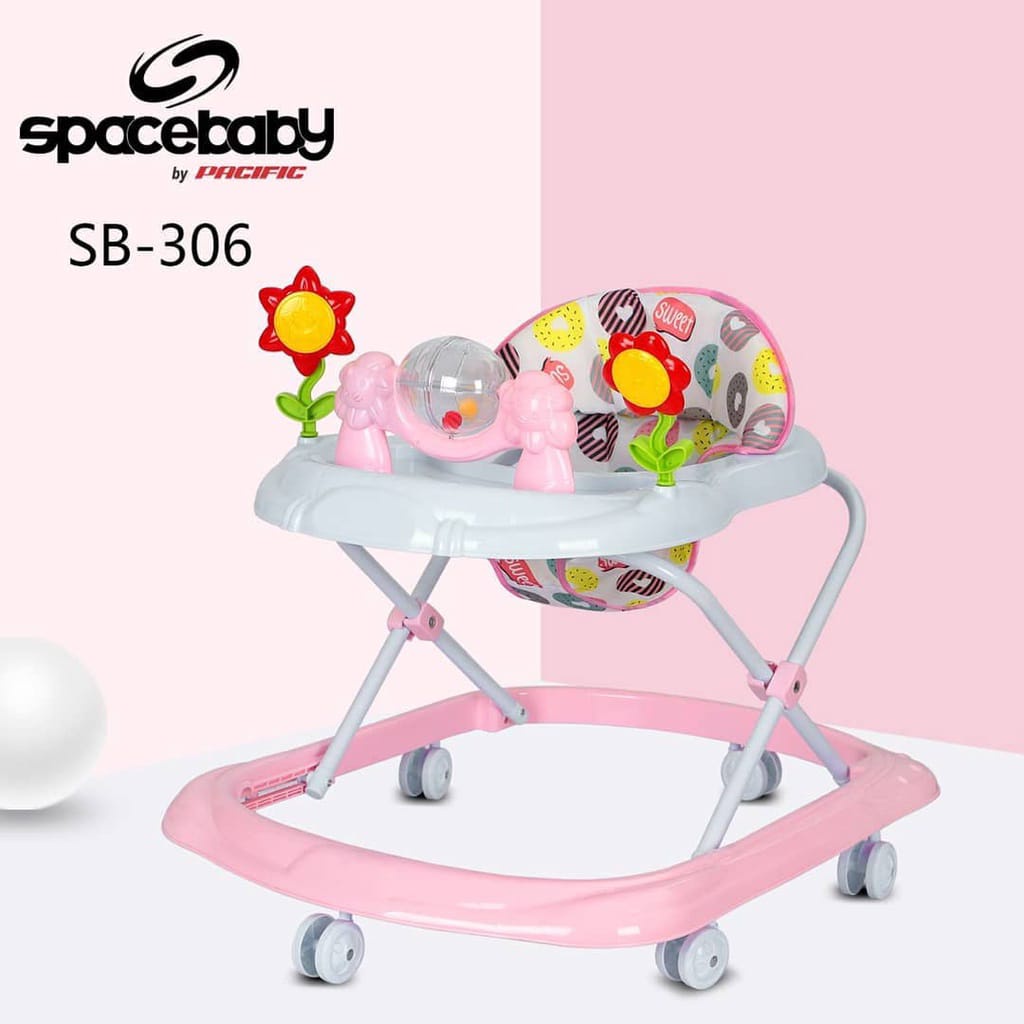 BABY WALKER SPACE BABY BUNGA SB306