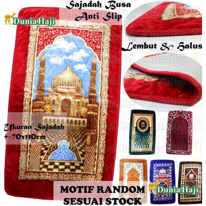 Sajadah Busa Anti Slip / Sajadah Anti Licin Tebal Afghani