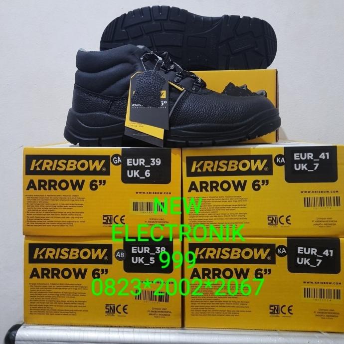 Krisbow Sepatu Pengaman Arrow SAFETY SHOES ARROW 6IN