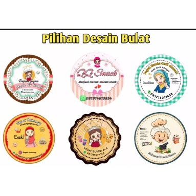 

stiker kemasan cutting bentuk