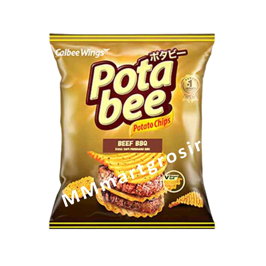 Potabee Snack / Potato Chips / Beef BQQ / 68g