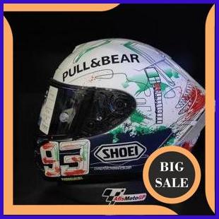 helm Shoei x14 xspirit catalunya 93 clone grade A copy premium 1M4R23 suku cadang