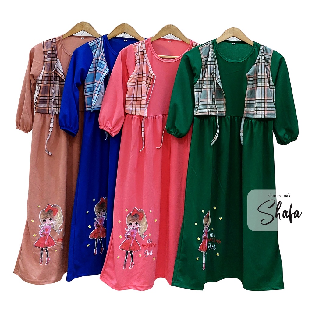 CF Kids Gamis Anak Shafa