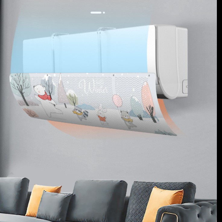 AC Reflector Penutup Penahan Angin AC