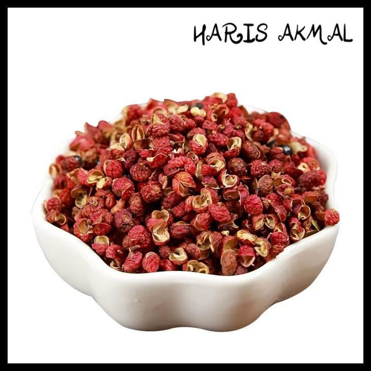 

HUAJIAO MALA MERAH SICHUAN / CHINESE SZECHUAN RED PEPPERCORN 100G SANGAT AMPUH