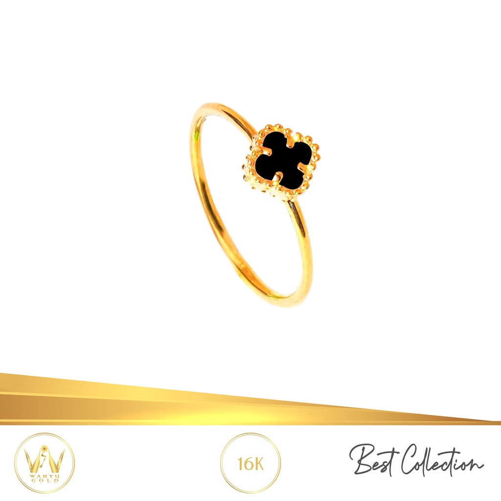 CINCIN EMAS MAS 16K PERHIASAN AKSESORIS WANITA EMAS WAHYU REDJO CC16OK04 AL01 ADM