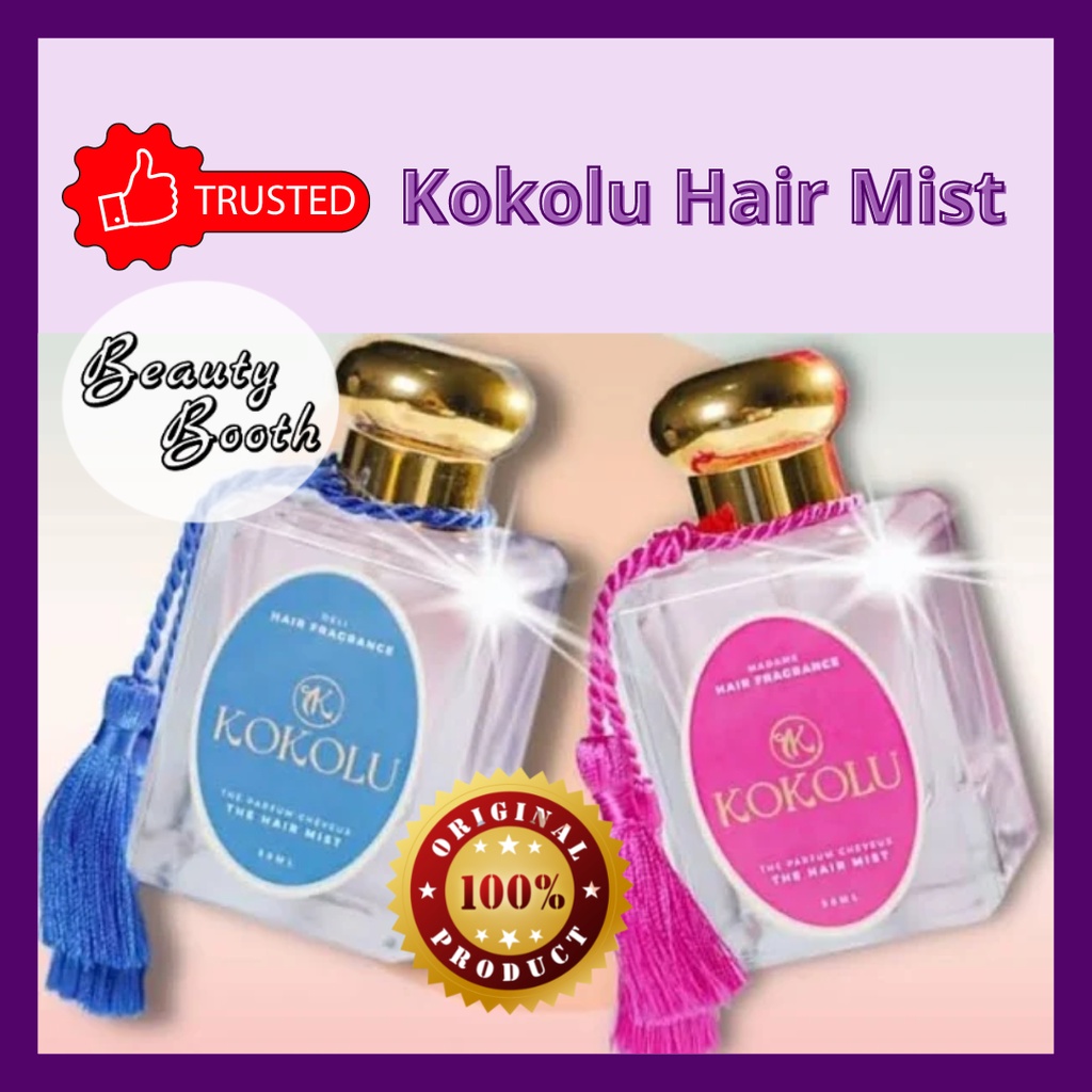 KOKOLU Hair Mist Spray 50ml | Hair Fragrance Delina Madame Parfum Rambut