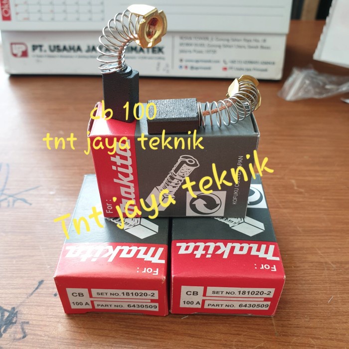 Carbon Brush Makita Cb 100 / Spull Makita / Arang Makita Type 100
