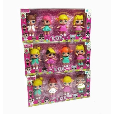 

Jual Boneka LOL Suprise Besar 1 set 4 pcs No.17739 Boneka LOL Suprise Besar Diskon