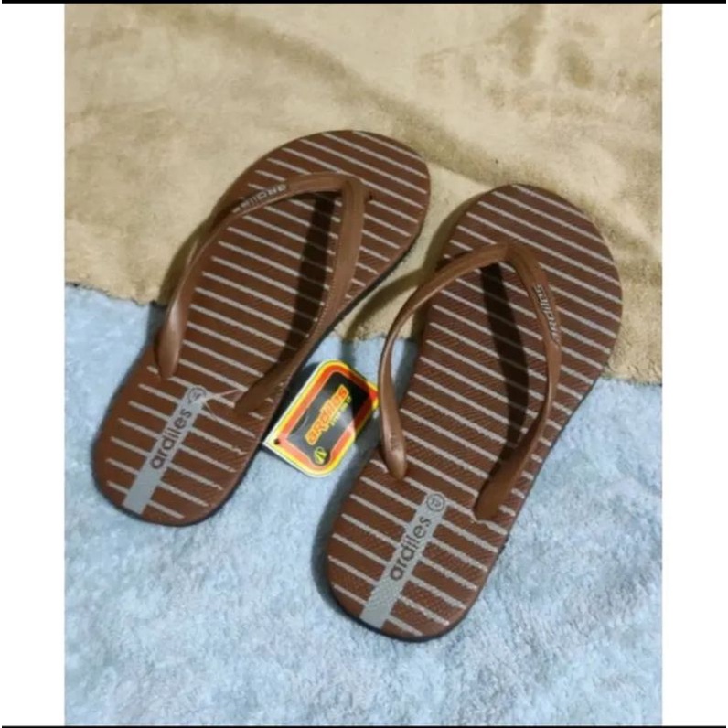 Khusus Grosir 6 pasang Sandal Ardiles Lady Garis