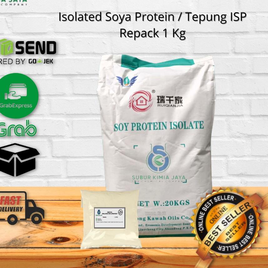 

☀ Tepung ISP / Isolated Soya Protein 1 KG ♥
