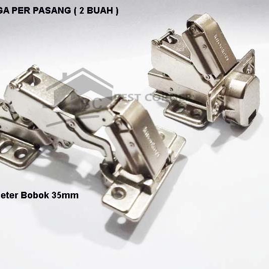 ♥ Engsel Buaya Knockers Slowmotion 180 / 165 DERAJAT / ENGSEL ROBOT ✻