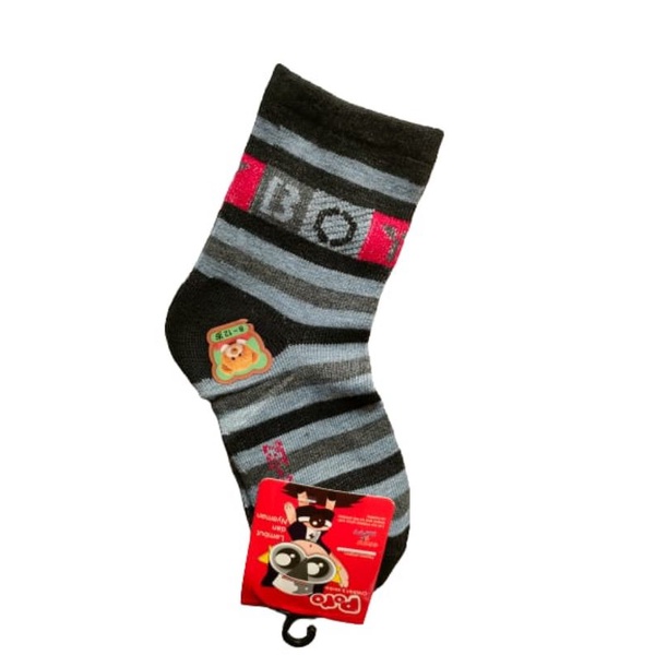 KAOS KAKI ANAK MOTIF SALUR &quot; PORORO &quot; Untuk Anak TK