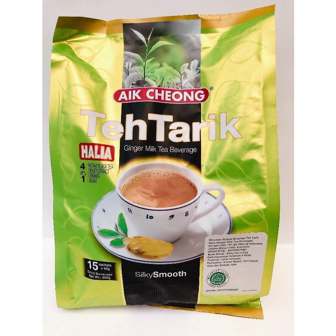 

Aik Cheong Minuman Seduh Teh Tarik Halia 4 in 1