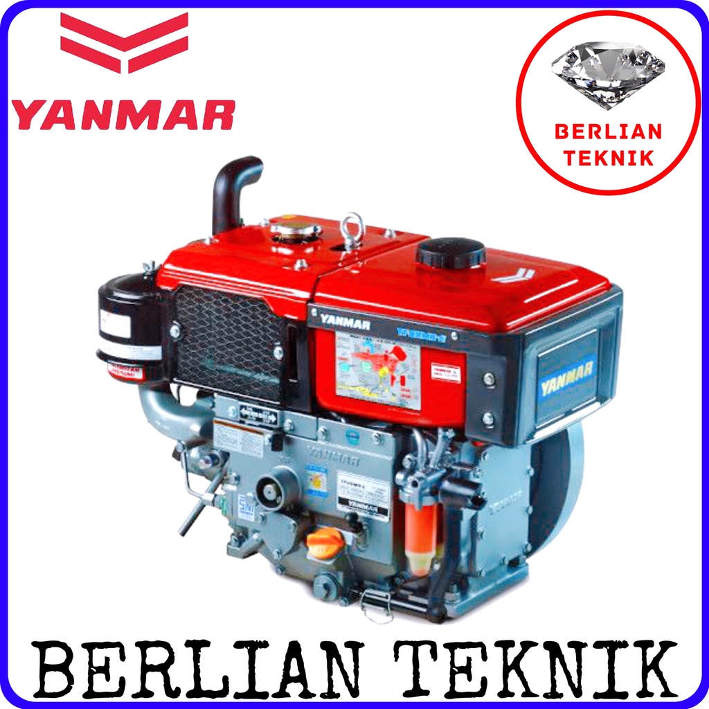 Mesin Penggerak Solar Engine Diesel Yanmar TF 85 R-di / 8.5 HP Radiator