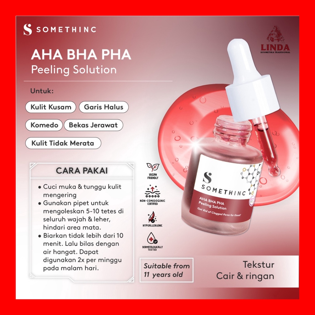 SOMETHINC AHA BHA PHA PEELING SOLUTION 20 ML