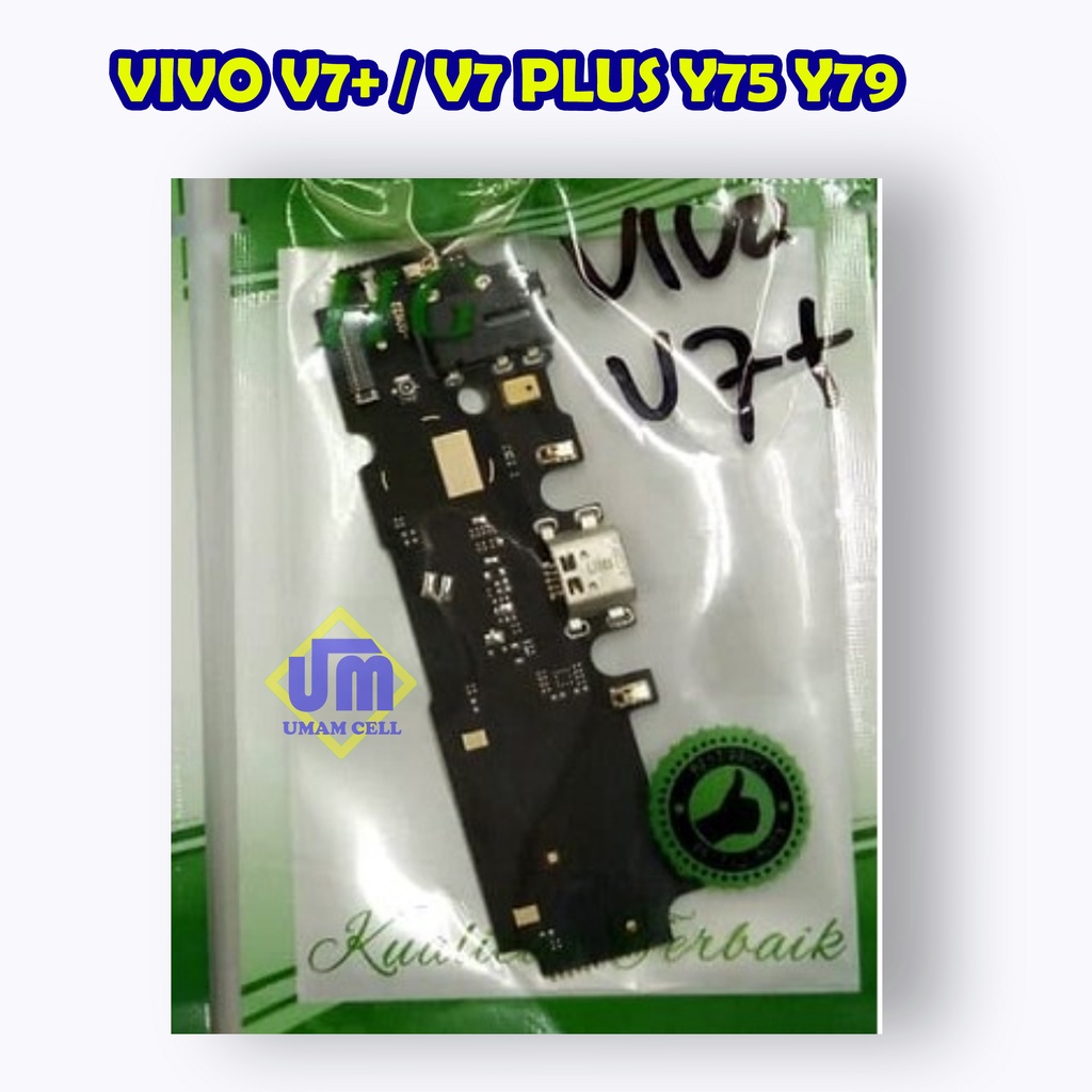 FLEXIBLE PAPAN PCB KONEKTOR CAS CHARGER VIVO V7+ / V7 PLUS Y75 Y79 FLEXIBEL CONNECTOR TC