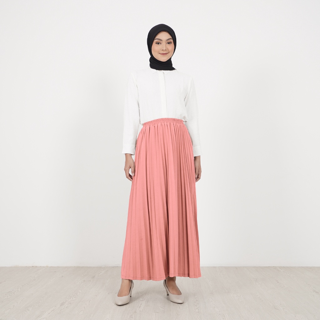 Seka Skirt by Rokgaliya | rok plisket saku | pleated skirt |