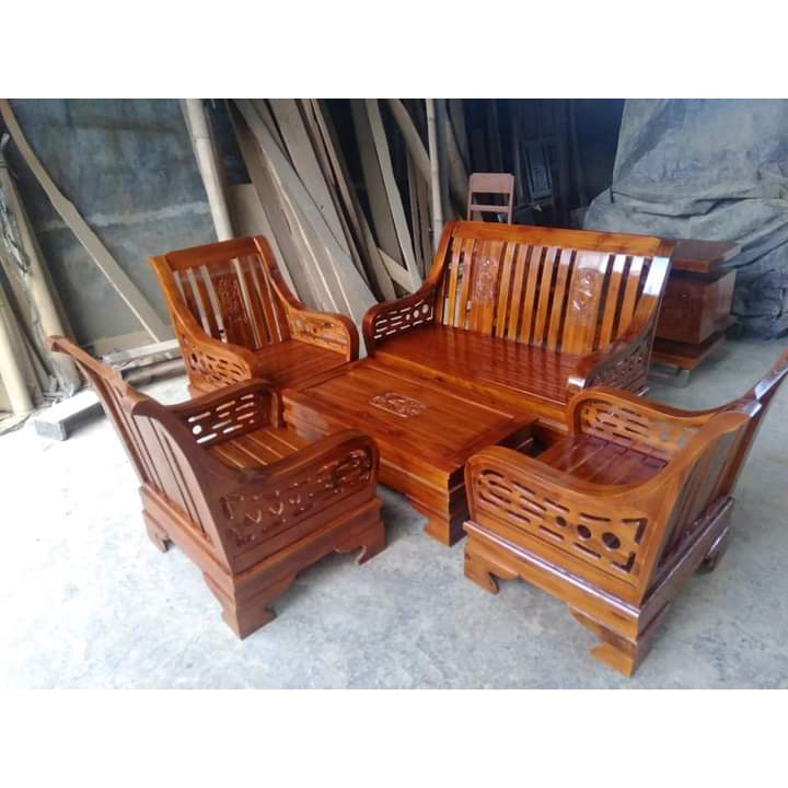 Kursi tamu model semut / Kursi tamu minimalis / kursi tamu kayu jati / kursi murah / kursi sofa ruan