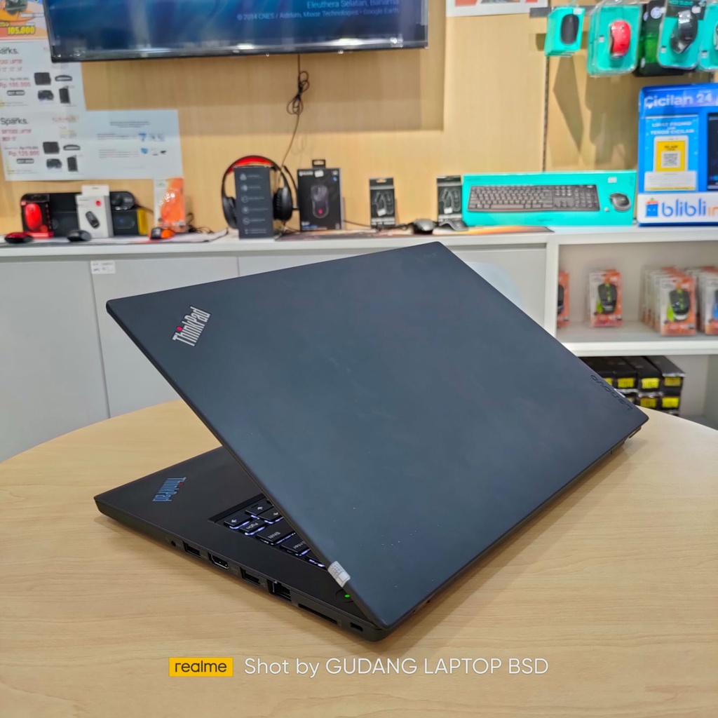 Laptop Lenovo Thinkpad T470 Intel Core i5 Ram 16GB SSD 512GB FULL HD JERNIH MURAH