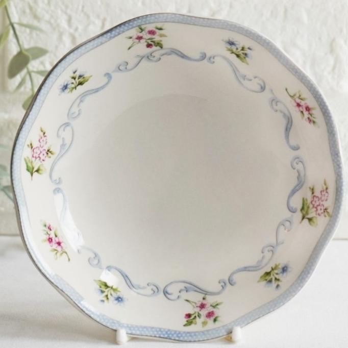 Soup Bowl Saint James Linen Flower 8 inch