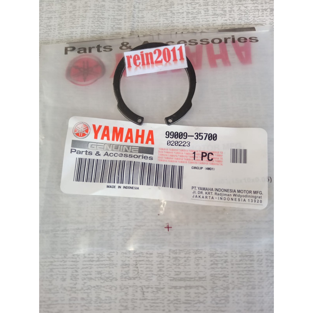 KLIP CIRCLIP BAK CVT NMAX AEROX 155 ASLI ORI YAMAHA 99009 35700