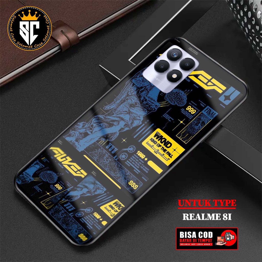 Case Realme 8i Casing Realme 8i Selamet Case [ASTRONT] Case Glossy Case Aesthetic Custom Case Anime 