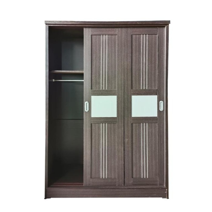 Lemari Pakaian Lemari Baju Sliding Door Minimalis 3 pintu Torino Lunar