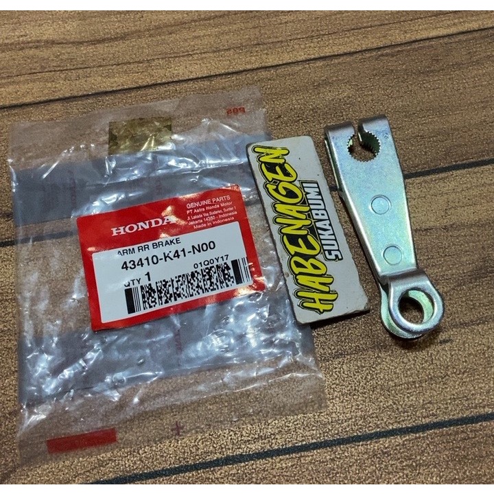 tuas paha pengungkit rem arm rear brake belakang honda supra x 125 fi new ORI ORIGINAL AHM HGP