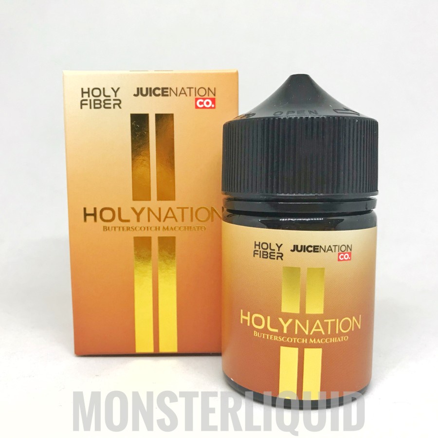 HOLYNATION BUTTERSCOTCH MACCHIATO BY JUICENATION 3MG 60ML