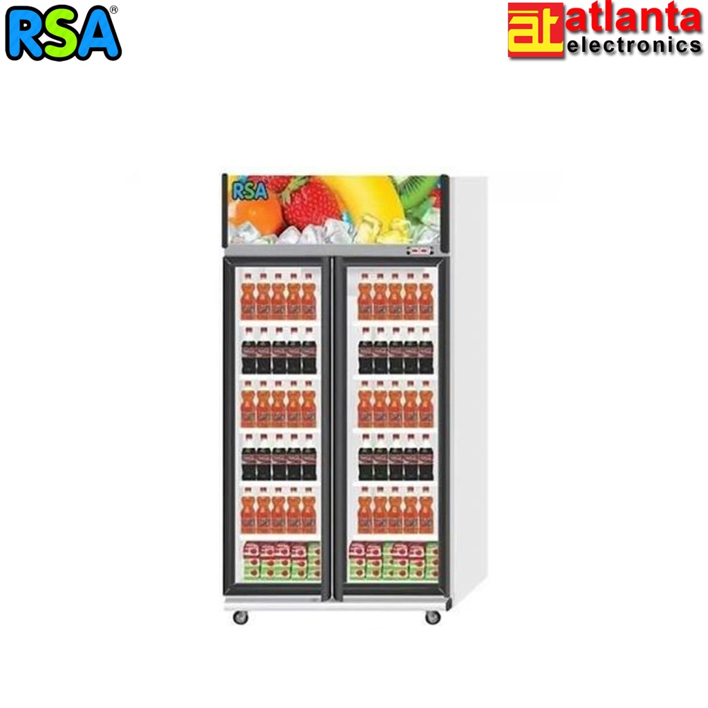 Showcase RSA 2 pintu Opal