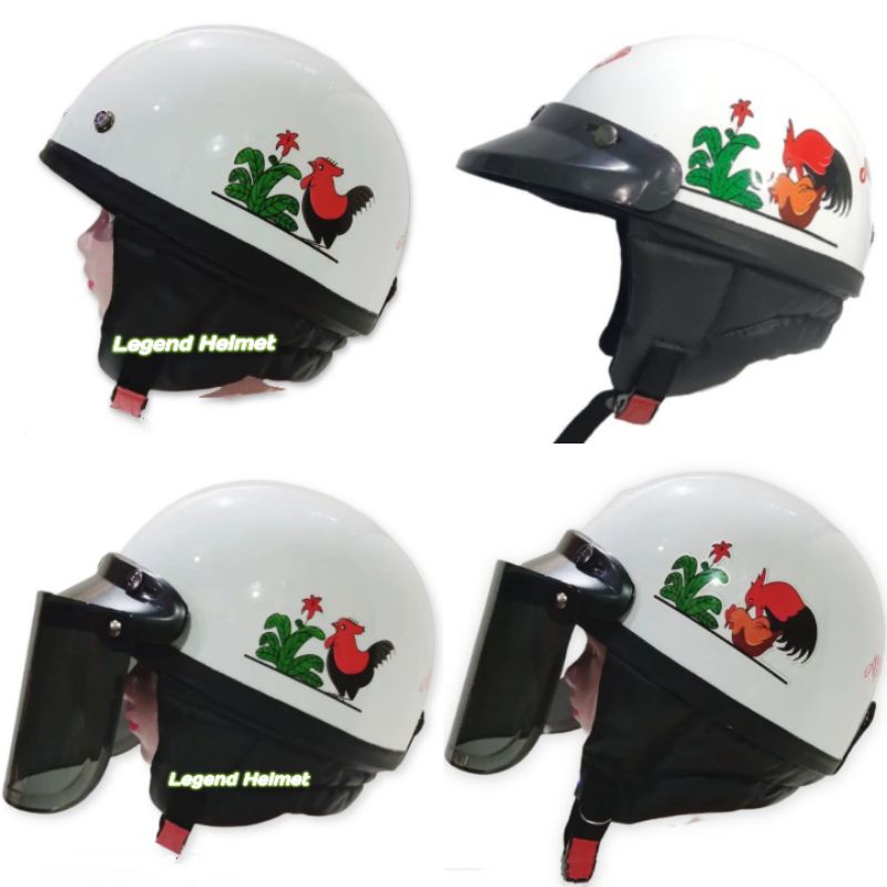 HELM CHIP DEWASA AYAM JAGO