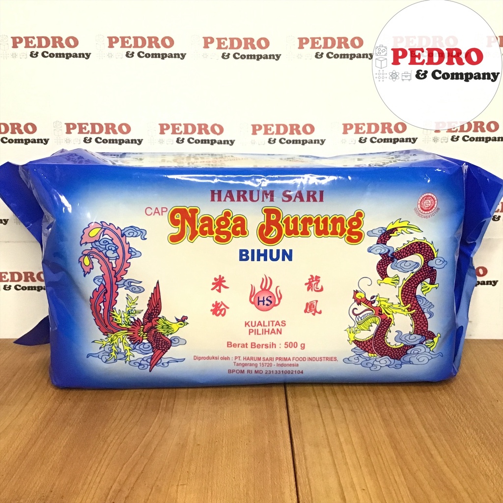 

Bihun naga burung harum sari (500 gr) biru - rice noodle