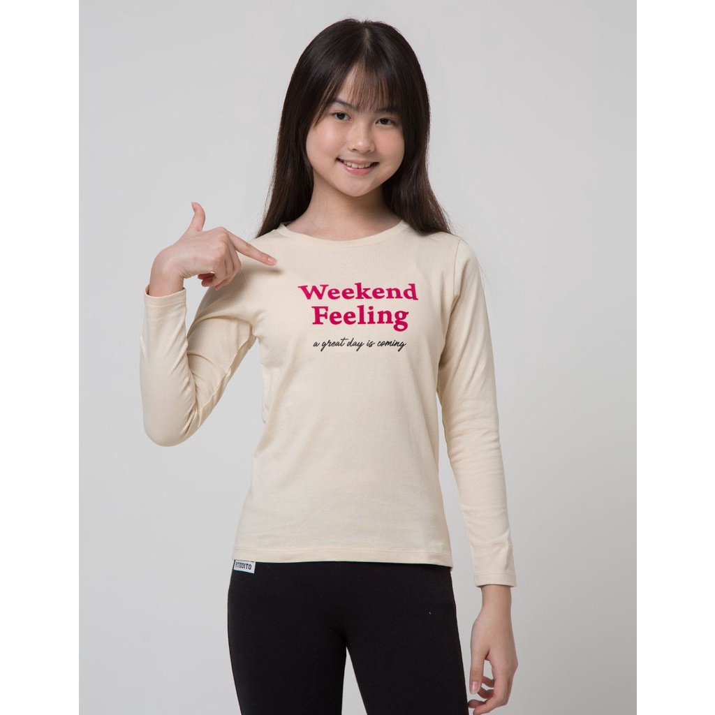 Pito Dito Girl Leronka Kaos Anak Perempuan 106959152