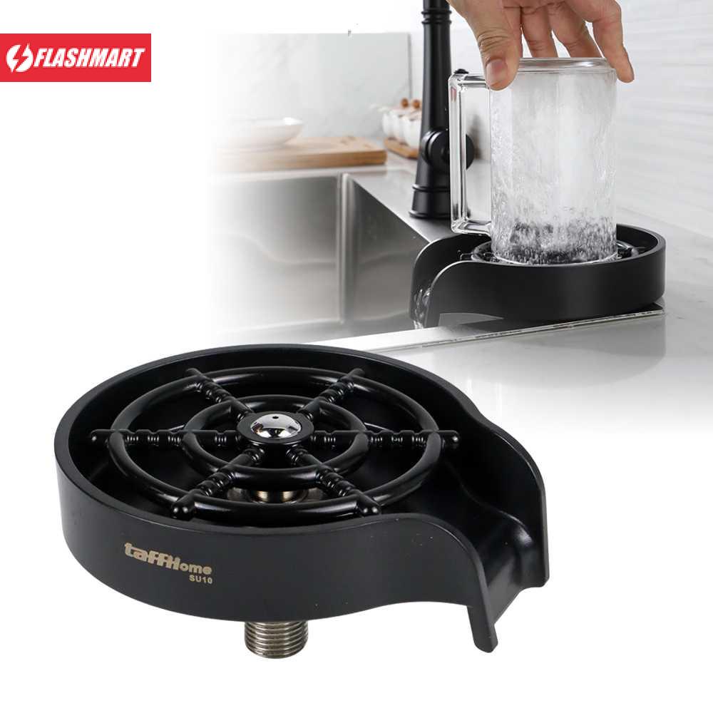 Flashmart Pencuci Gelas Otomatis Automatic ass Cup Rinser Washer - SU10