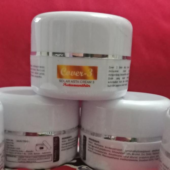 COVER-3 solar asta cream, sunscreen