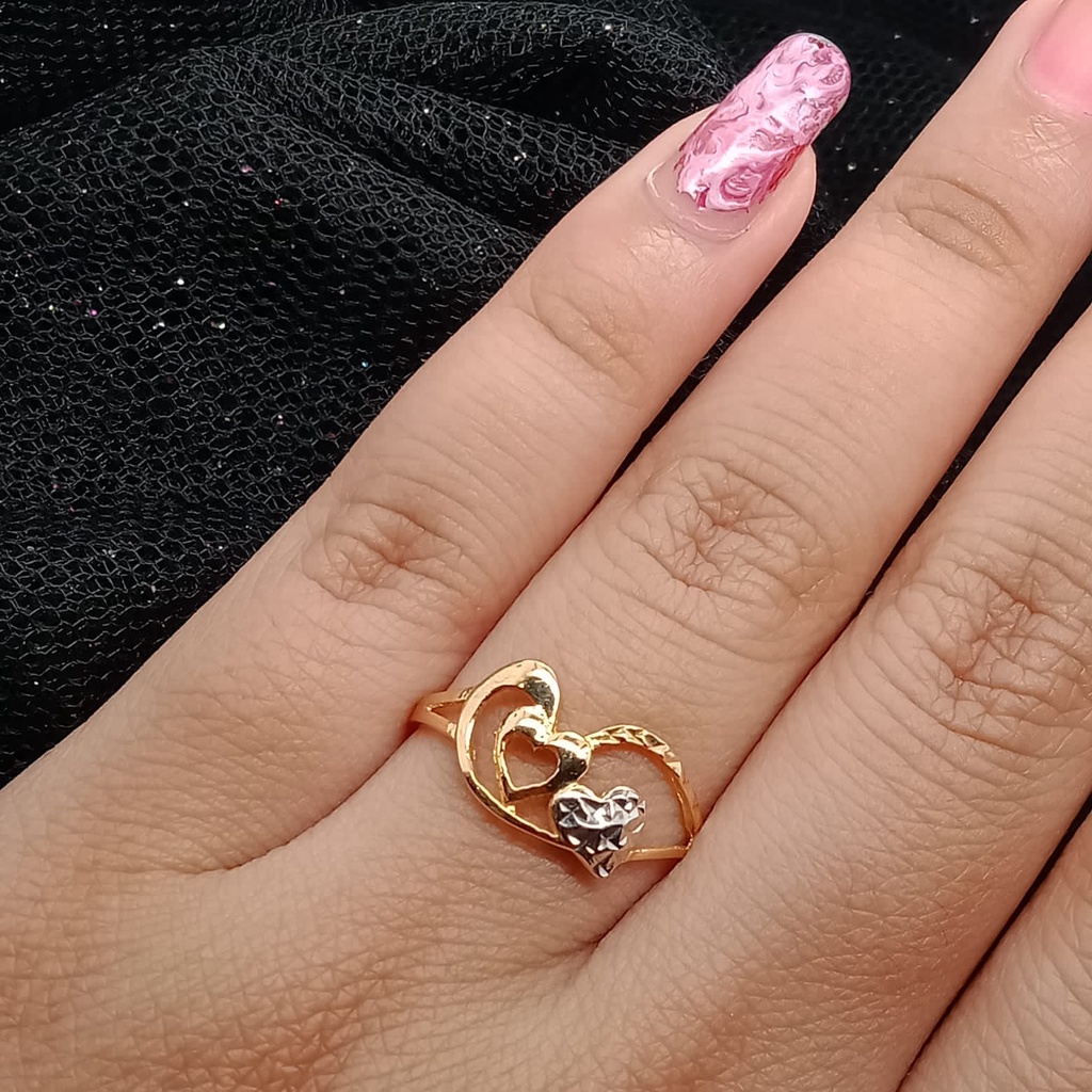 Cincin Emas 17K - 1.2 Gr Kadar 750 - 4440