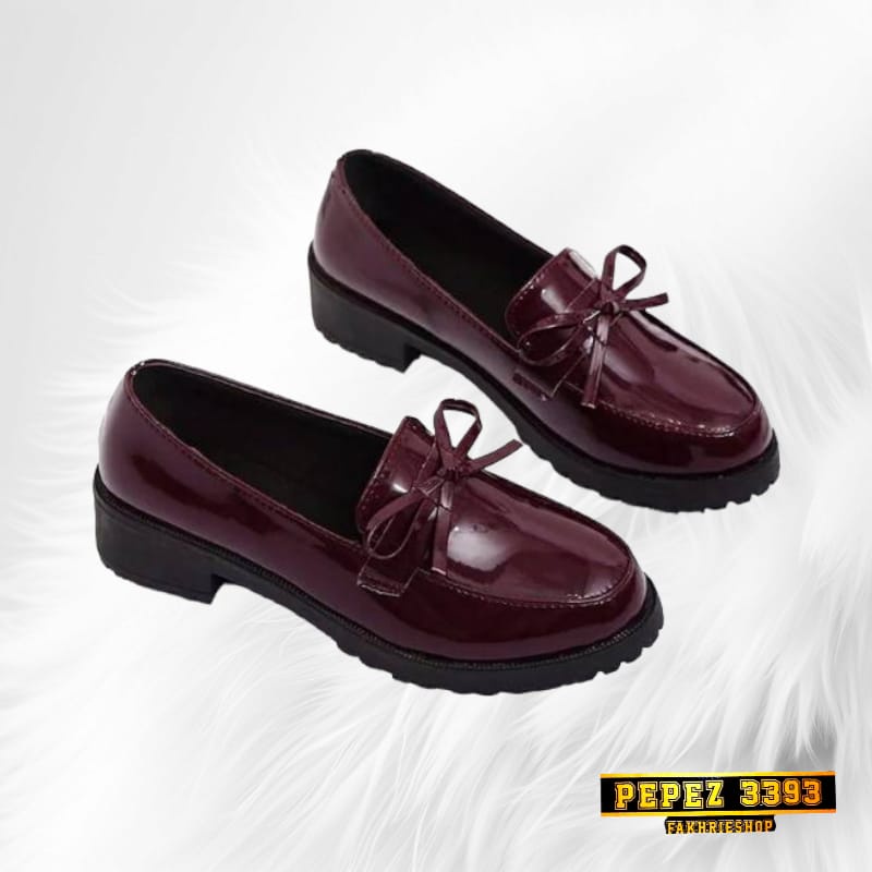 SEPATU WANITA / SEPATU LOAFERS WANITA / SEPATU DOCMART SLAVINA PREMIUM CMP 0080