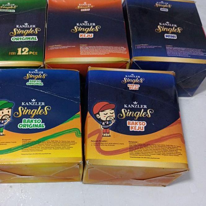 

➼ sosis single kanzler 1box isi 12pcs ♞