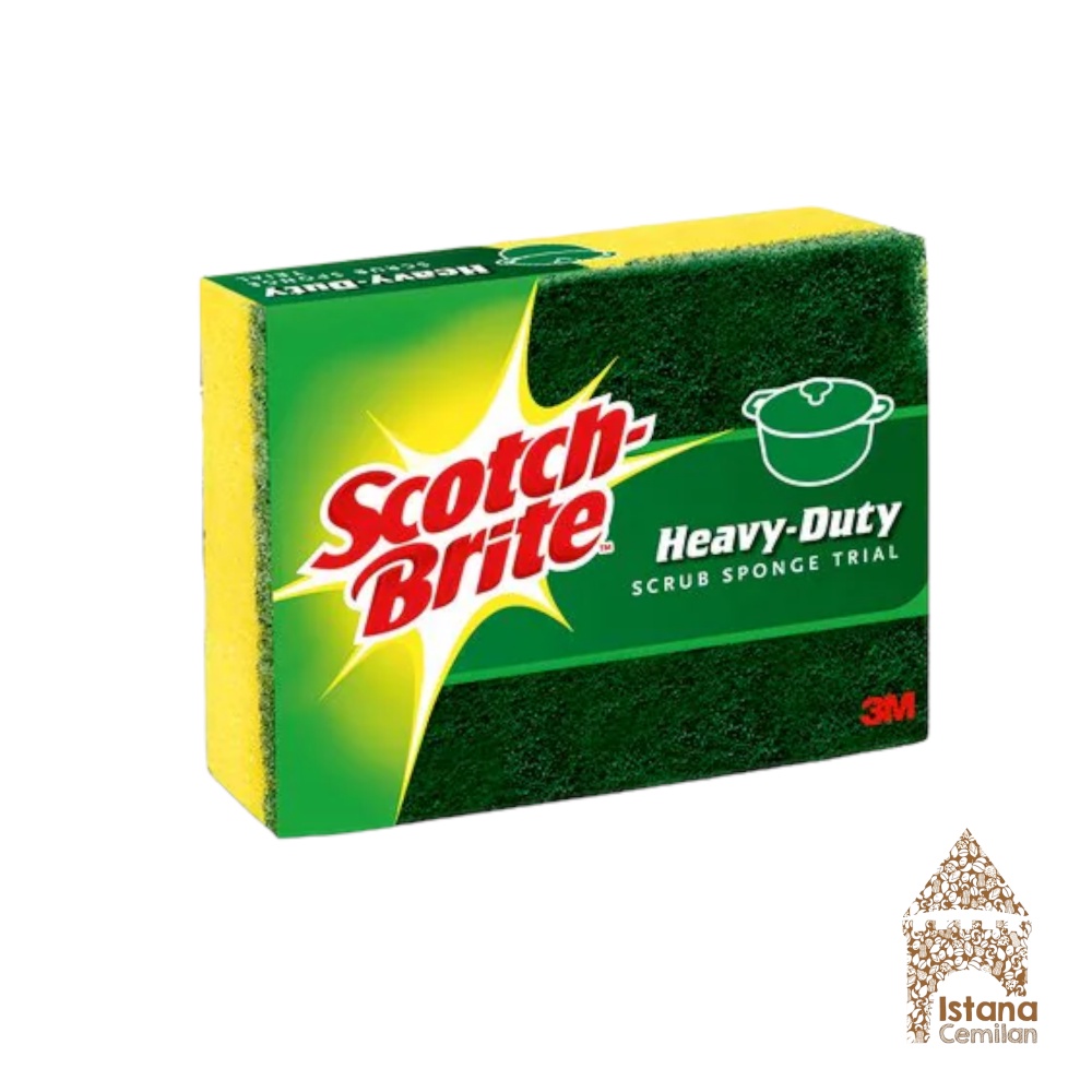 Scotch Brite 3M Sabut Spons Cuci Piring Daya Gosok Kuat