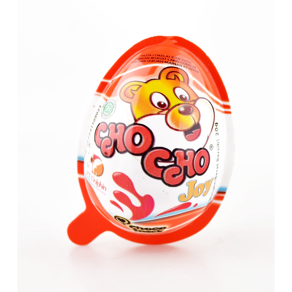 

BISKUIT TELUR CHO CHO JOY EGG SURPRISE 20 GR