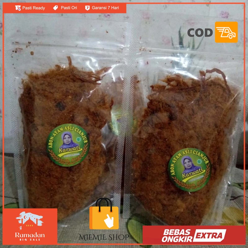 

Abon Ayam Karwati Pouch - Manis 30 gr