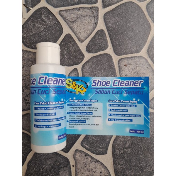 shoe cleaner/pembersih sepatu 100ml