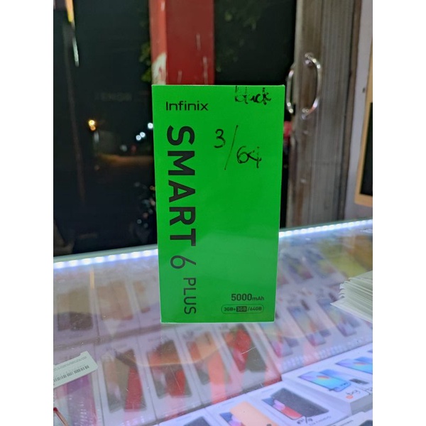 INFINIX SMART 6 PLUS RAM 3/64GB GARANSI RESMI