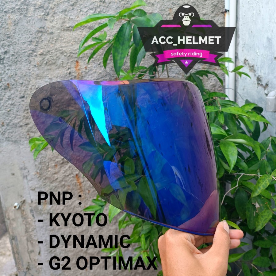 Kaca / Visor Helm IRIDIUM PURPLE DYNAMIC / KYOTO / G2 OPTIMAX | NORISK