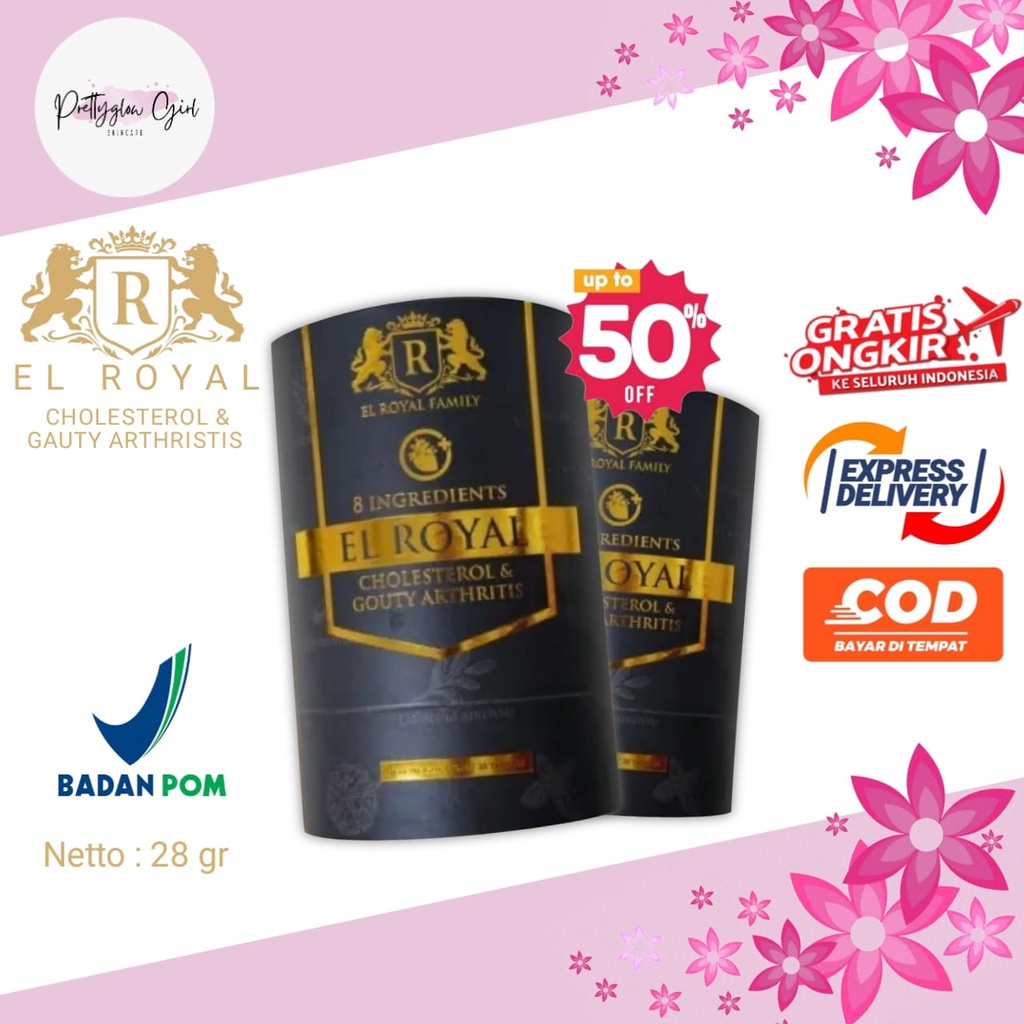 

Teh Herbal Penurun Kolesterol Dan Asam Urat Ramuan Tradisional Murah El Royal Herbal Tea Original