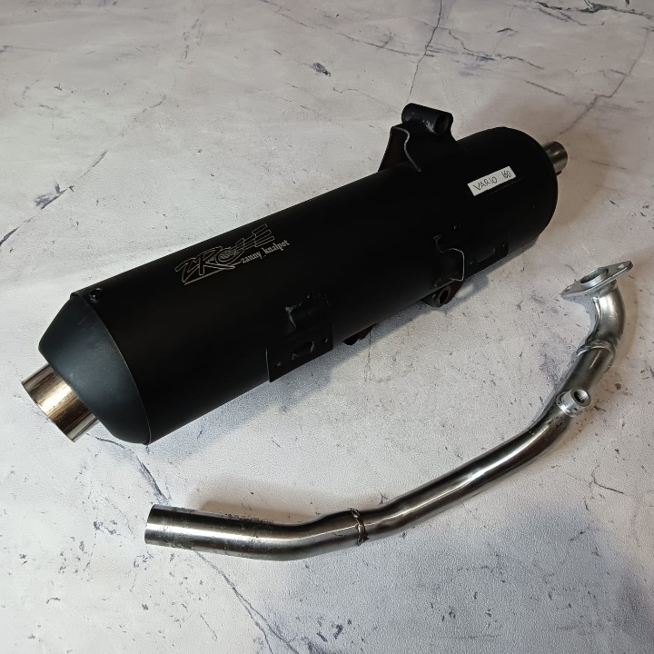 KNALPOT ZRC COPY CMS VARIO 160 PCX 160 BAS HALUS GERUNG TIDAK EMBER