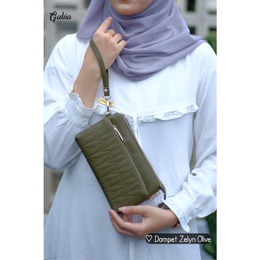 Dompet zelyn by gabia / dompet gabia / dompet zelyn gabia / dompet anti air / dompet wanita / dompet kekinian