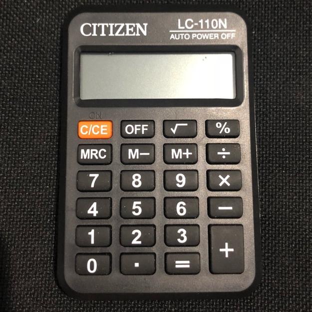 

12.12 Promo >> Citizen Kalkulator / Calculator mini LC-110N
